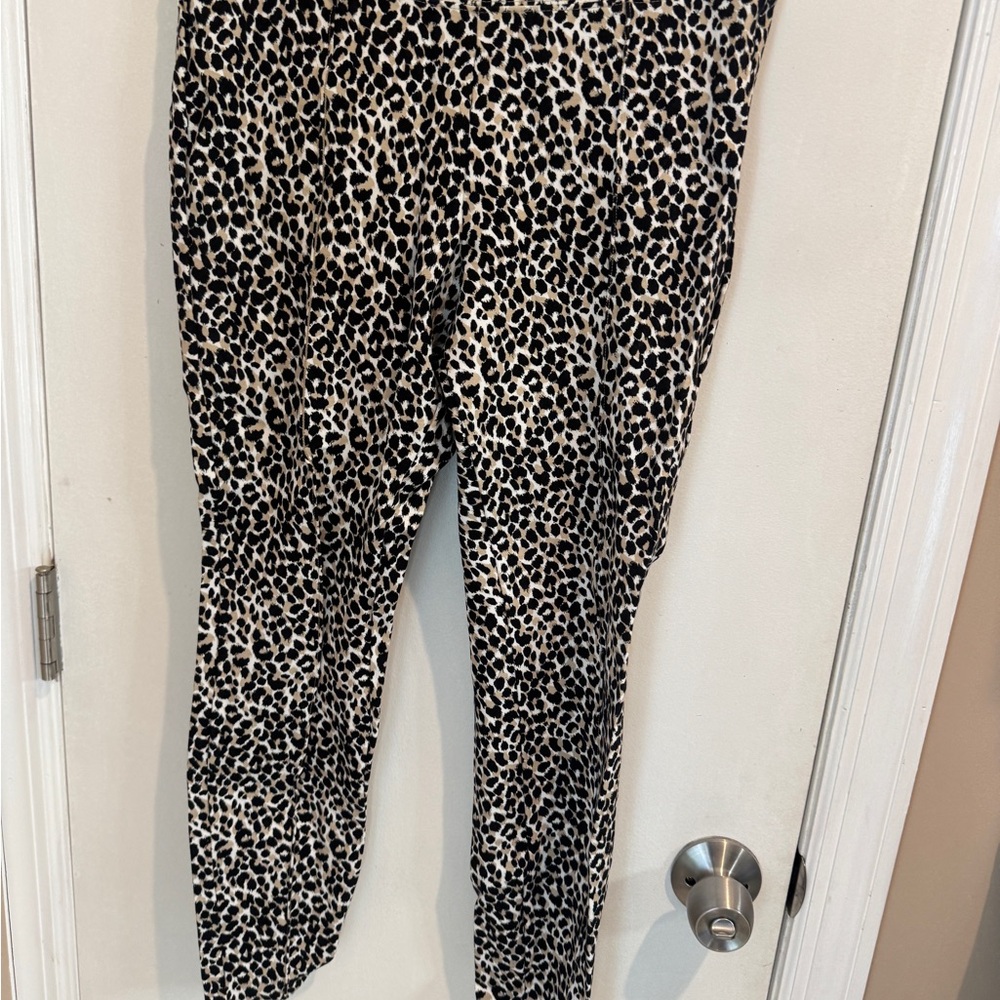 Old Navy Animal Print High-Rise Pants